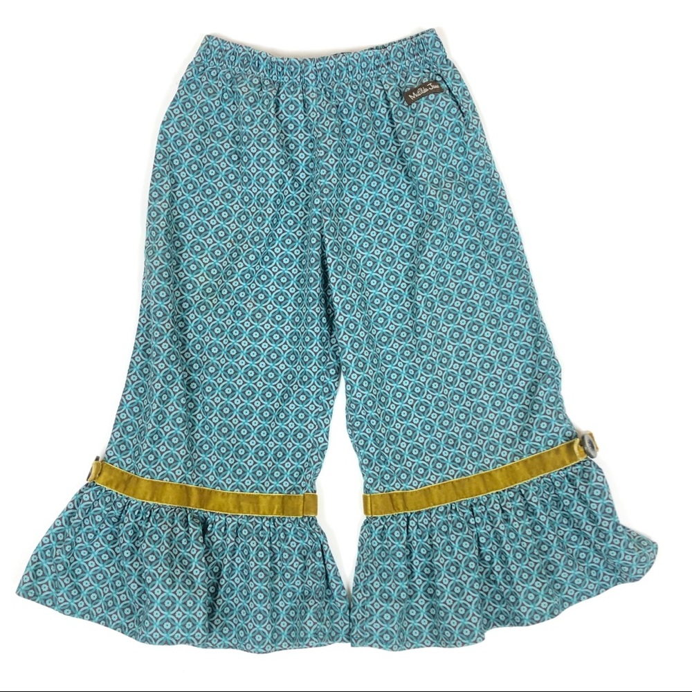 Matilda Jane Girls Ruffled Flare Printed Bottoms